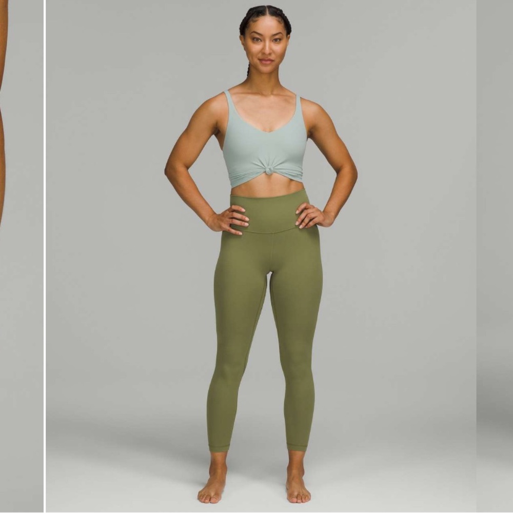 lululemon athletica align High-Rise Leggings size 8 bronze green